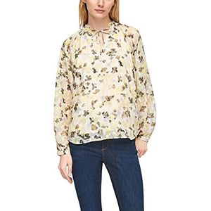 s.Oliver Damesblouse, Off-White All Over, 36