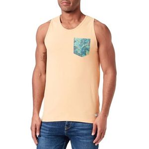 Blend Heren tanktop T-shirt, 141231/Peach Cobbler, L, 141231/Peach Cobbler, L