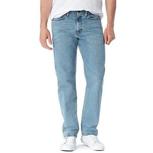 Wrangler Jeans heren Authentics Mens Big & Tall Classic Relaxed Fit Jean,Gebleekte Denim Flex,52W / 32L