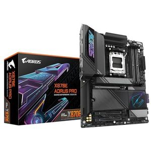Gigabyte X870E AORUS PRO - ATX - Socket AM5 - AMD X870E - DDR5 - USB 4 - Wi-Fi 7 - Realtek Audio