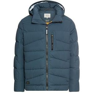 camel active - Blouson - Tinted Blue - Met Afneembare Capuchon