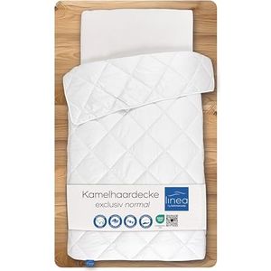 Bohemian Forest Exclusive kamelenhaardeken, allergievriendelijk, 100% kamelenhaar, vulgewicht 600 gram, thermisch licht, maat 135x200 cm, OEKO-TEX® STANDARD 100