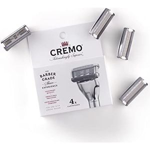 CREMO - Recharges de Lames de Rasoir - Lot de 4 Lames de Rechange