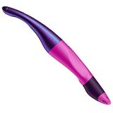 Ergonomische rollerball voor linkshandigen - STABILO EASYoriginal Holograph Edition magenta - 1 stuks - Schrijfkleur blauw (uitwisbaar met inktwisser) - inclusief inktpatroon