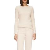 Shirt - Effen - Aansluitende Pasvorm - Lange Mouw - Normale Lengte