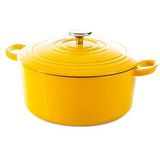 BK Bourgogne Braadpan - Ø24 cm - Sunny Yellow