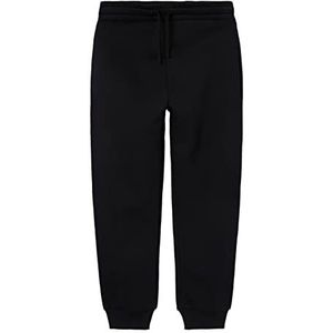 Name It Nlmdilliam R Sweat Pant joggingbroek voor kinderen en jongeren, Zwart, L