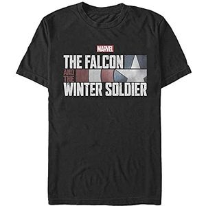 Marvel - Falcon & WS Unisex Crew neck T-Shirt Black L