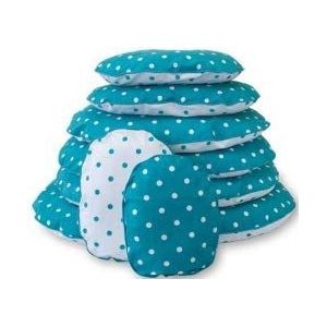 Lex&Max Overtrek ovaal stippen AZ/BCO 115 x DX