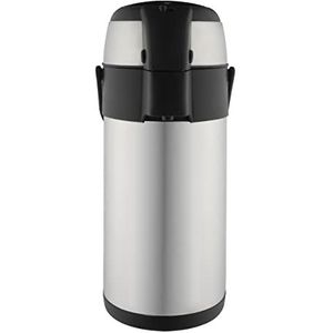 Pioneer Flasks Roestvrijstalen Airpot Hot Cold Water Thee Koffiedispenser Conference Evenement Kolf, Satijn Afwerking 3 Liter