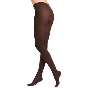 Unbekannt Relax Montana Sh Gebreide panty voor dames, bruin mel., 44/46