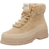 GANT - Veterlaarsjes - Nude - Imitatieleder - Middelhoge Hak