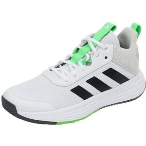 adidas Ownthegame 2.0 Sneaker voor heren, Schoeisel Wit Carbon Zwart Supcol, 47 1/3 EU