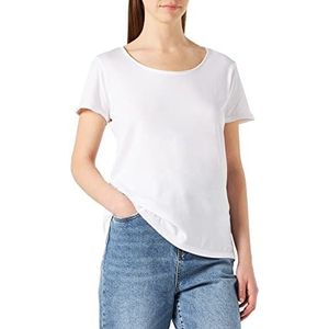 Timezone Dames Basic T-Shirt, Pure White, S