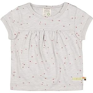 loud + proud Unisex Baby Slub Jersey met opdruk, GOTS-gecertificeerd tuniek-shirt, stone, 74/80 cm