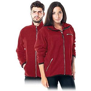 Reis POLAR-HONEYDCXS beschermende fleece jas, donkerrood, maat XS