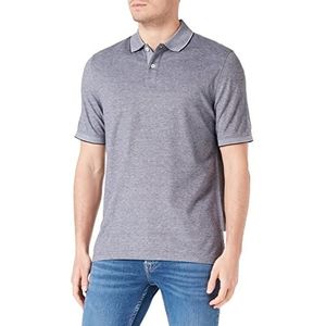 bugatti Heren 8150-35104 Poloshirt, zwart-290, Regular, Zwart-290, 4XL