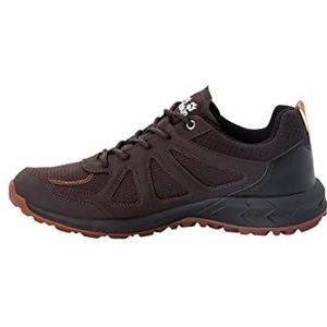 Jack Wolfskin Herren Woodland 2 Texapore Low M, Espresso / Dark Red, 39.5 EU