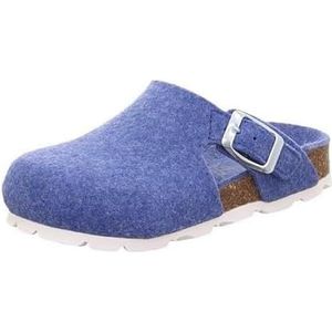 Superfit Pantoffels met voetbed voor jongens, blauw 8010, 25 EU