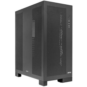 ABYSM Gaming E-ATX AI Pro 100 werkstationbehuizing met hoogte voor 180 mm koellichaam en grafische kaarten tot 420 mm