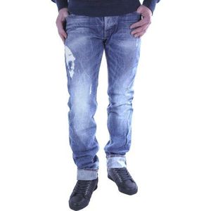 Japan Rags 611 Basic jeans voor heren, blauw (3000 blauw), 32W x 32L