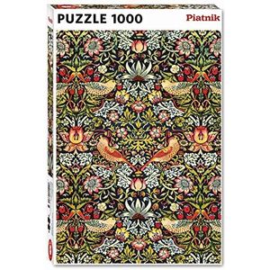 Piatnik 5537 Morris aardbeidief-puzzel met 1000 stukjes