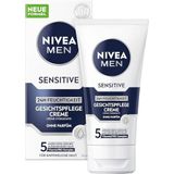 Nivea Men Sensitive - Gezichtscrème - 75 ml - Natuurlijke Ingrediënten