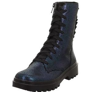 Superfit Mädchen ABBY leicht gefütterte Gore-Tex Stiefel, SCHWARZ/BLAU 0020