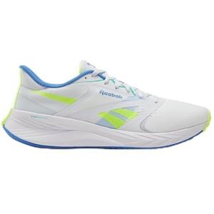Reebok Unisex Energen Tech Plus 2 sneakers, Moon Kinetic Blue Digital Lime, 40.5 EU