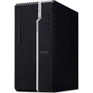 Acer Veriton S2680G - i5-11400 - 8 GB - 512 GB SSD - Desktop - Zwart - Windows 10 Pro