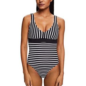 ESPRIT Bodywear dames Hamptons Beach AY RCSpad.zwempak, zwart 3, 40, Zwart (black 3), 40