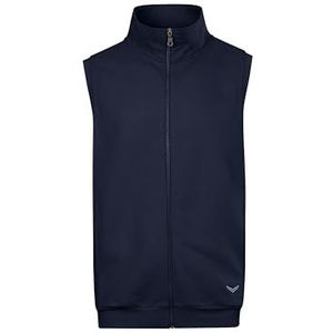 Navy Bodywarmer - 70% Katoen, 30% Polyester - Casual Stijl