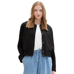TOM TAILOR Denim Damesblazer, 14482 - Deep Black, M