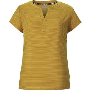 killtec Dames Functioneel T-shirt KOS 32 WMN TSHRT, dark yellow, 42, 41269-000