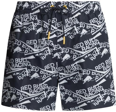 PEPE JEANS Heren RBR ABSTRACT PRINT Shorts, blauw (NAVY), L, Blauw (marine), L
