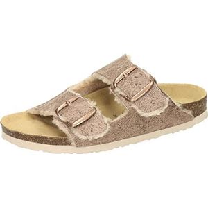 Dr. Brinkmann Dames 700257-02 pantoffels, bruin, 36 EU