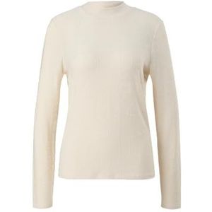 Comma CI Shirt met lange mouwen met logo-patroon, 80B5, 36