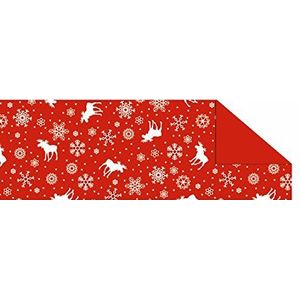 Ursus 12354603 - fotokarton Jule kerstmotief, DIN A4, 300 g/m², 10 vellen, rood