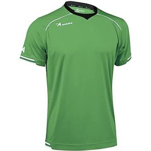 ASIOKA - Sportief T-shirt voor kinderen - Technisch T-shirt voor kinderen - T-shirt met korte mouwen voor kinderen - Kleur Groen