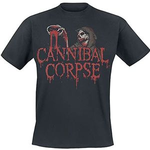 Cannibal Corpse Acid Blood mannen T-shirt zwart M 100% katoen band-merch, banden