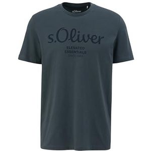 s.Oliver T-shirt voor heren, grijs 95d2, 3XL