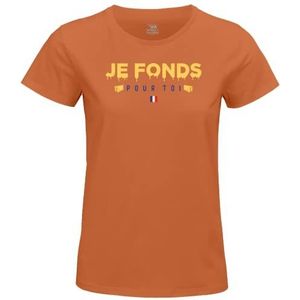 Republic Of California T-shirt dames, Oranje, L