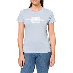 Pepe Jeans T-shirt voor dames, blauw (Chambray 564), L