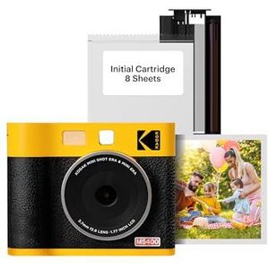 Kodak Cam Shot Mini 1 compacte camera, geel, voor het vastleggen van je herinneringen