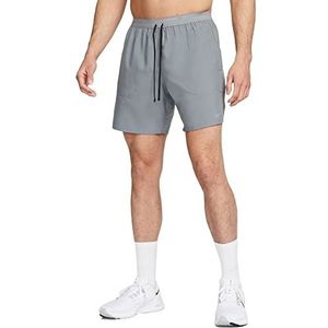 NIKE Dri-fit shorts voor heren, Rookgrijs/zwart/reflecterend Si, XL