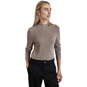 Street One coltrui shirt, Licht Mocha Beige, 40