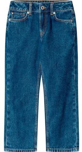 Pepe Jeansvoor meisjes. PG201701IR9 Blauwe jeans, recht model (10Años= 140cm), Casual, Katoen, Denim, Duurzaam, kinderkleding