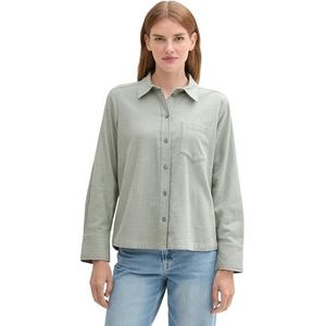 TOM TAILOR Damesblouse, 13182 - Pale Bark Green, 36