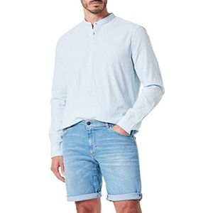 Sisley Mens 4HC1S9001 Bermuda Shorts, Light Blue 901, 35