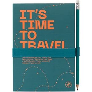 Travel Planner - Travel journal - Reisboek om te vullen - Reishandleiding in het Engels - Notitieblok 13 x 18 cm, ideaal voor reizen